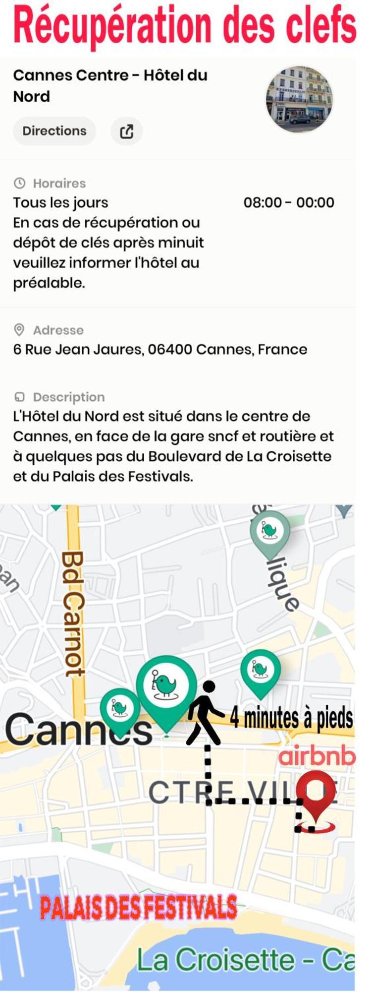 Cannes Centre Proche Plage Croisette Palais Des Festivals Exteriér fotografie